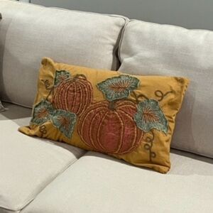 Fall Pottery Barn pillow cover 16x26 used